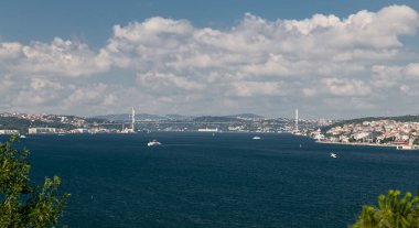 İstanbul 'un İstanbul kentinde Boğaz ve Boğaz Köprüsü, Türkiye