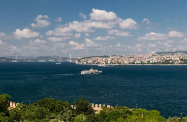 İstanbul 'un İstanbul kentinde Boğaz ve Boğaz Köprüsü, Türkiye