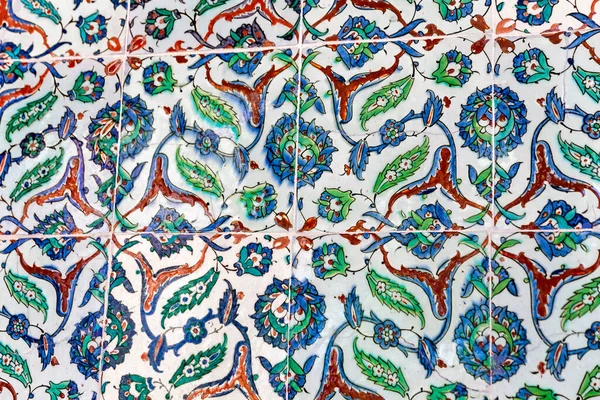 Turkish Blue Tiles Istanbul City Turkey — Stock Photo, Image