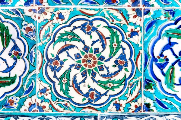 Azulejos Azules Turcos Ciudad Estambul Turquía —  Fotos de Stock