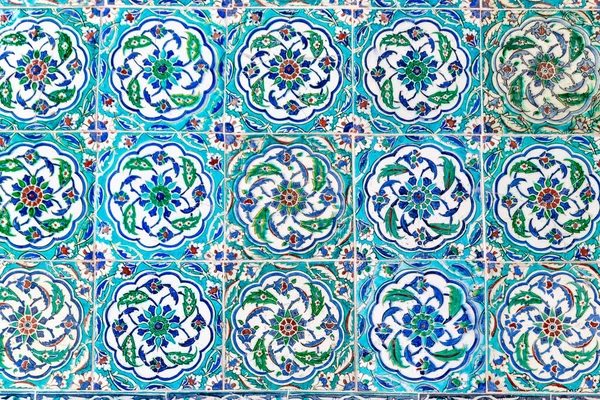 Turkish Blue Tiles Istanbul City Turkey — Stock Photo, Image