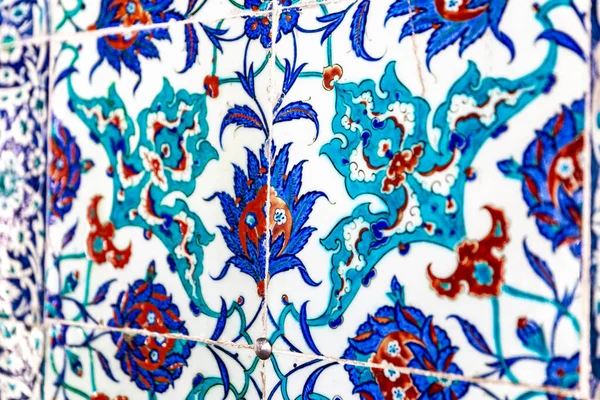 Azulejos Azules Turcos Ciudad Estambul Turquía —  Fotos de Stock