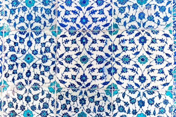 Azulejos Azules Turcos Ciudad Estambul Turquía —  Fotos de Stock