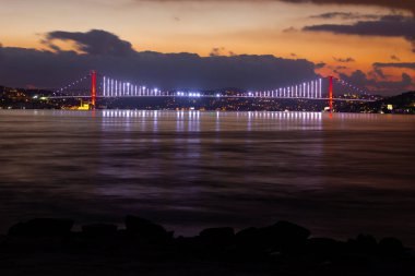 İstanbul City, Türkiye 'de 15 Temmuz Şehitler Köprüsü