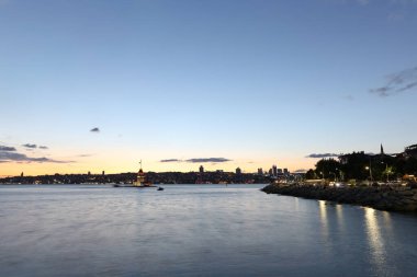 İstanbul Boğazı 'ndaki Bakireler Kulesi, İstanbul Kenti, Türkiye