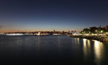 İstanbul Boğazı 'ndaki Bakireler Kulesi, İstanbul Kenti, Türkiye
