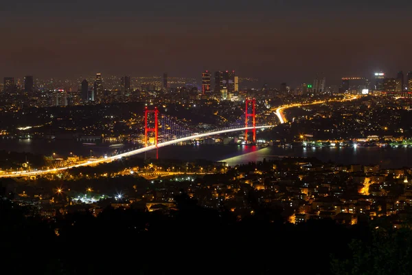 Juillet Pont Des Martyrs Istanbul Turquie — Photo