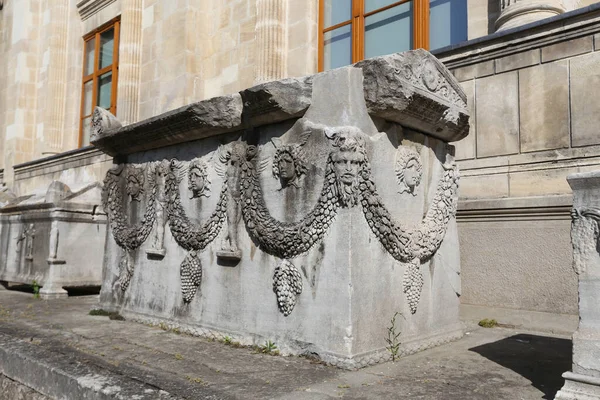 Sarcofaag Istanbul Archeologische Musea Istanboel Stad Turkije — Stockfoto