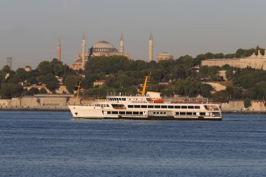 Boğazdaki Feribot, İstanbul Şehri, Türkiye