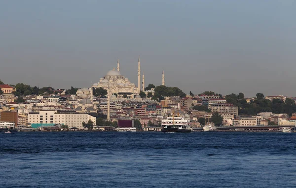 Moschea Suleymaniye Nel Distretto Fatih Istanbul Turchia — Foto Stock
