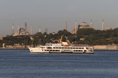 Boğazdaki Feribot, İstanbul Şehri, Türkiye