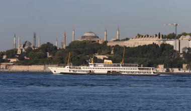 Boğazdaki Feribot, İstanbul Şehri, Türkiye