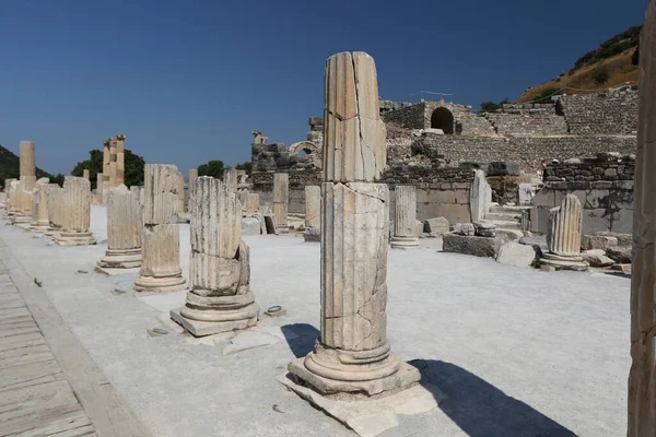 Ephesus Cidade Antiga Selcuk Town Izmir City Turquia — Fotografia de Stock