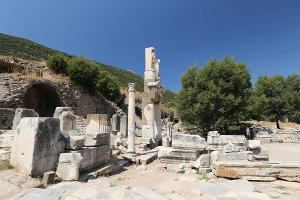 Ephesus Cidade Antiga Selcuk Town Izmir City Turquia — Fotografia de Stock