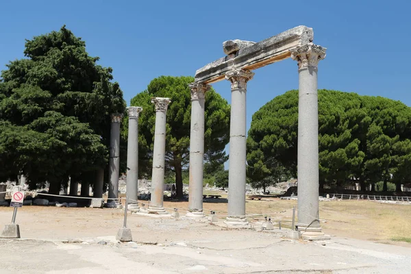 Ephesus Cidade Antiga Selcuk Town Izmir City Turquia — Fotografia de Stock