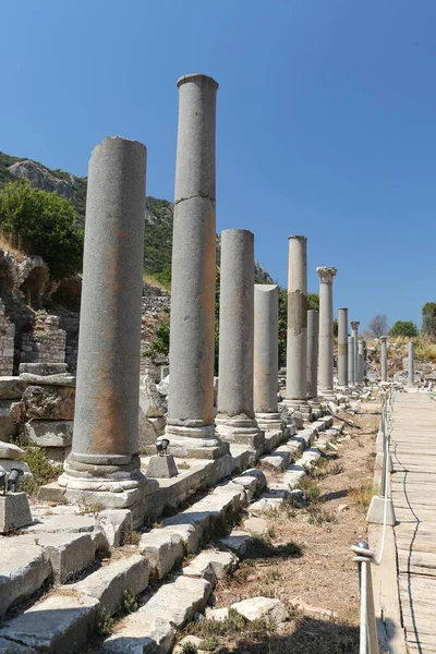 Ephesus Ancient City Selcuk Town Izmir City Turkey — Stock Photo, Image
