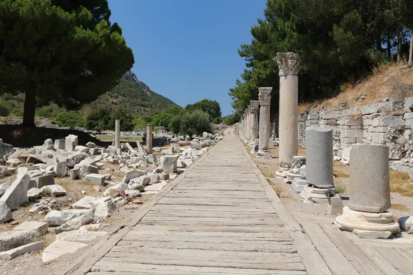 トルコ イズミル市セルク町のエフェソス古代都市 — ストック写真