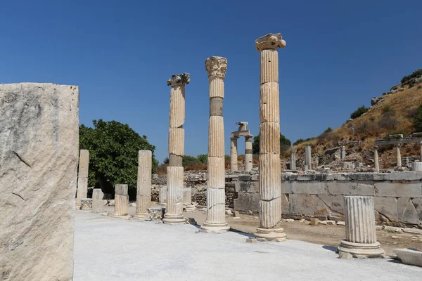 Efesus Ancient City Selcuk Town Izmir City Turkey — Stock fotografie