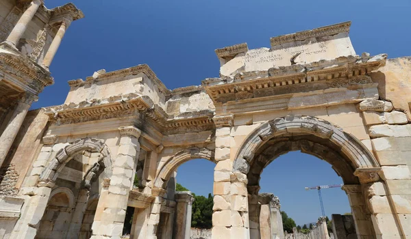 Ephesus Ancient City Selcuk Town Izmir City Turquía — Foto de Stock