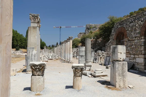 Efesus Ancient City Selcuk Town Izmir City Turkey — Stock fotografie