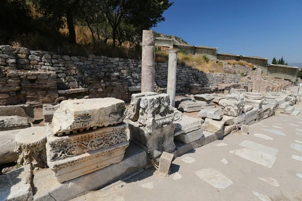 Ephesus Ókori Város Selcuk Városban Izmir Városban Törökország — Stock Fotó