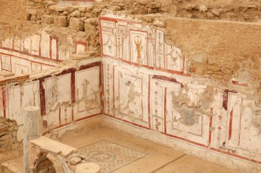 Efes Antik Kenti, İzmir 'deki Terrace Evlerinde duvar çizimleri, Türkiye