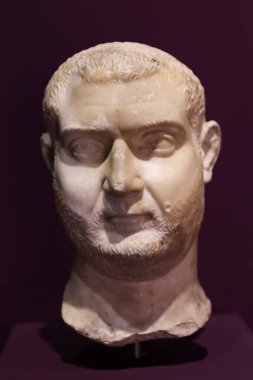 Efes Müzesi 'ndeki heykel, Selcuk Kasabası, İzmir Kenti, Türkiye