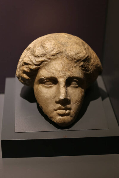 Statue in Ephesus Museum, Selcuk Town, Izmir City, Turkey