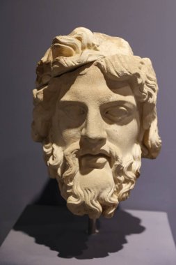 Efes Müzesi 'ndeki heykel, Selcuk Kasabası, İzmir Kenti, Türkiye