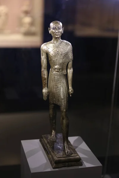 Estatua Del Sacerdote Egipcio Museo Éfeso Selcuk Town Izmir City — Foto de Stock