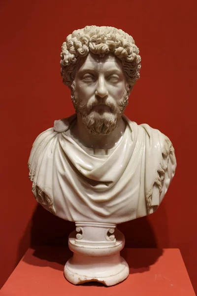 Marcus Aurelius Statue Ephesus Museum Selcuk Town Izmir City Turkey — Stock Photo, Image