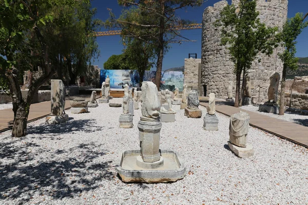 Beelden Bodrum Castle Mugla City Turkije — Stockfoto