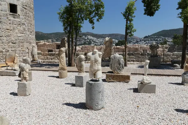 Beelden Bodrum Castle Mugla City Turkije — Stockfoto