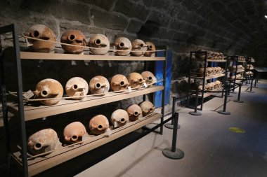 Bodrum Kalesi 'ndeki Amforas, Mugla Şehri, Türkiye