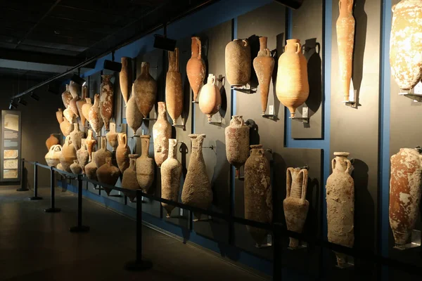 Amphoras Bodrum Castle Mugla City Turkey — Stock Photo, Image