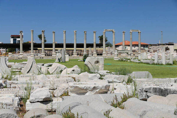 Agora of Smyrna in Izmir City, Turkey