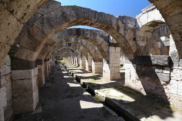土耳其伊兹密尔市Smyrna的Agora — 图库照片