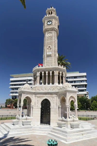 Tour Horloge Izmir Place Konak Izmir Turquie — Photo