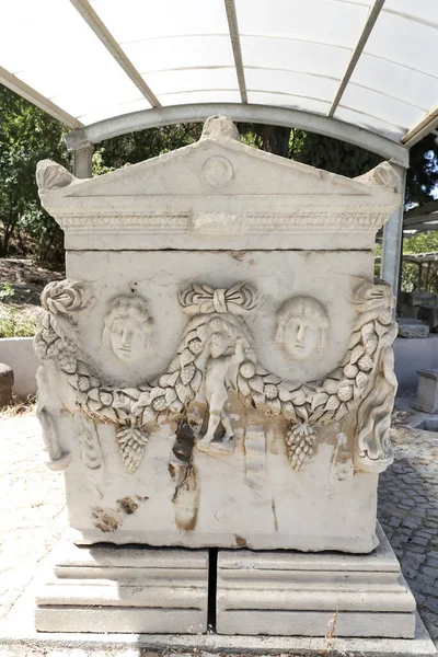 Sarcophage Musée Izmir Ville Izmir Turquie — Photo