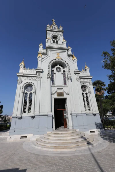 Chiesa Santo Stefano Bulgara Nella Città Istanbul Turchia — Foto Stock