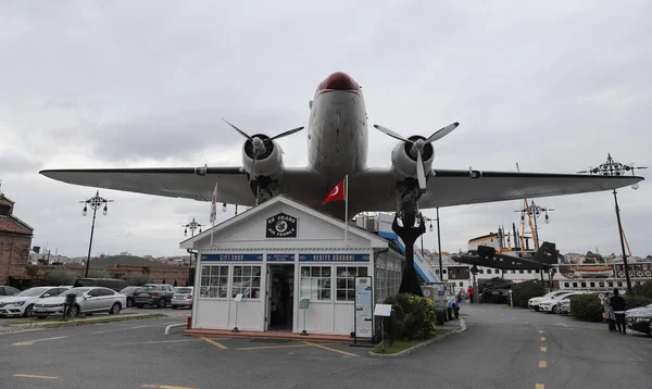 Istanbul Turquie Septembre 2020 Douglas C47A Skytrain Musée Industriel Rahmi — Photo