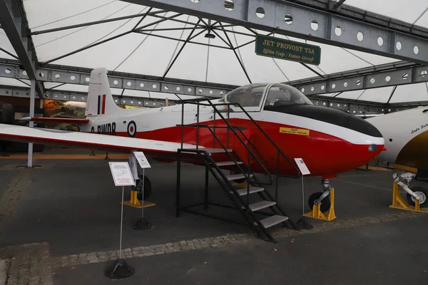 Istanbul Turquía Septiembre 2020 Jet Provost T3A Museo Industrial Rahmi —  Fotos de Stock