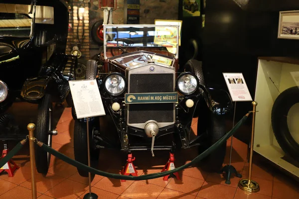 Istanbul Turquía Septiembre 2020 1928 Exposición Fiat 509A Museo Industrial — Foto de Stock