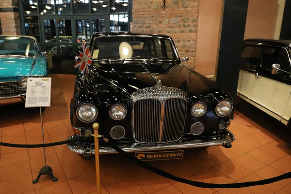 Istanbul Turkey Wrzesień 2020 1979 Wystawa Limuzyn Daimler Ds420 Muzeum — Zdjęcie stockowe