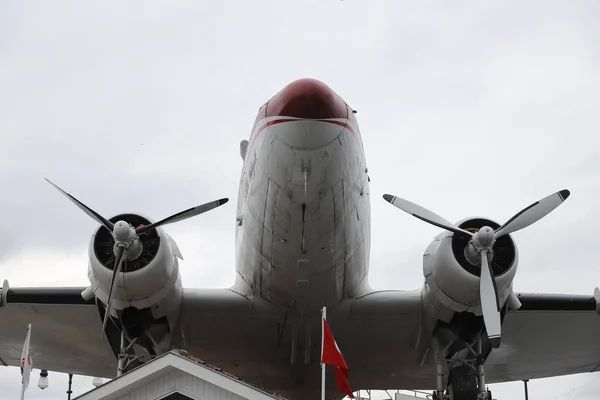 Istanbul Turquía Septiembre 2020 Douglas C47A Skytrain Museo Industrial Rahmi — Foto de Stock