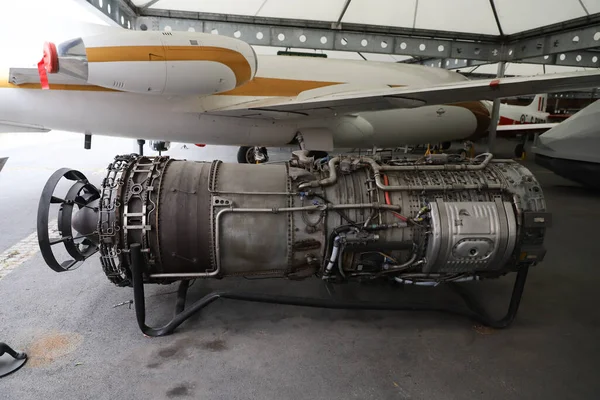 Istanbul Turkey Сентября 2020 1963 General Elecrtic J79 Turbojet Engine — стоковое фото