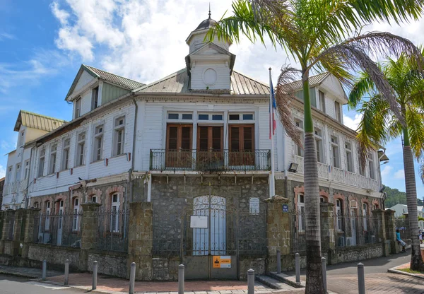 Francois Martinique Septembre 2018 Hôtel Ville Hôtel Ville Ancien Bâtiment — Photo