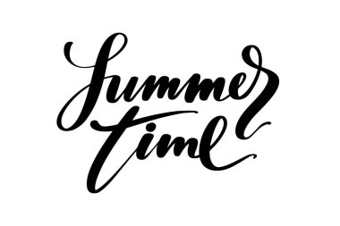 Asla çok geç biraz eğlenmek için kelime. Yazı, tatil tebrik kartları, parmak izi, t-shirtler ve Davetler için tasarım el çekilmiş yaratıcı hat ve fırça kalem.