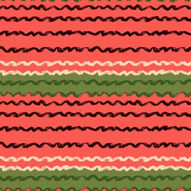 Handdrawn şekillerle dekoratif seamless modeli. El mürekkep karalamalar boyalı. Dijital kağıt, kumaş, arka planında, kaydırma için trendy sonsuz doku