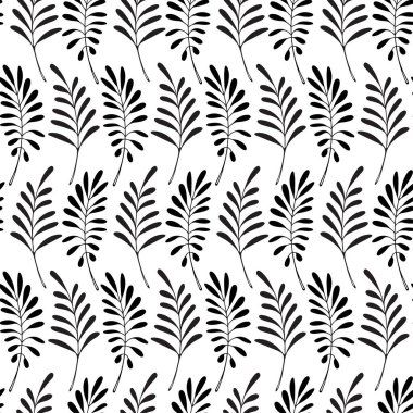 Çiçek desenli. Doku bırakır. Şık soyut vektör bitki süs arka plan